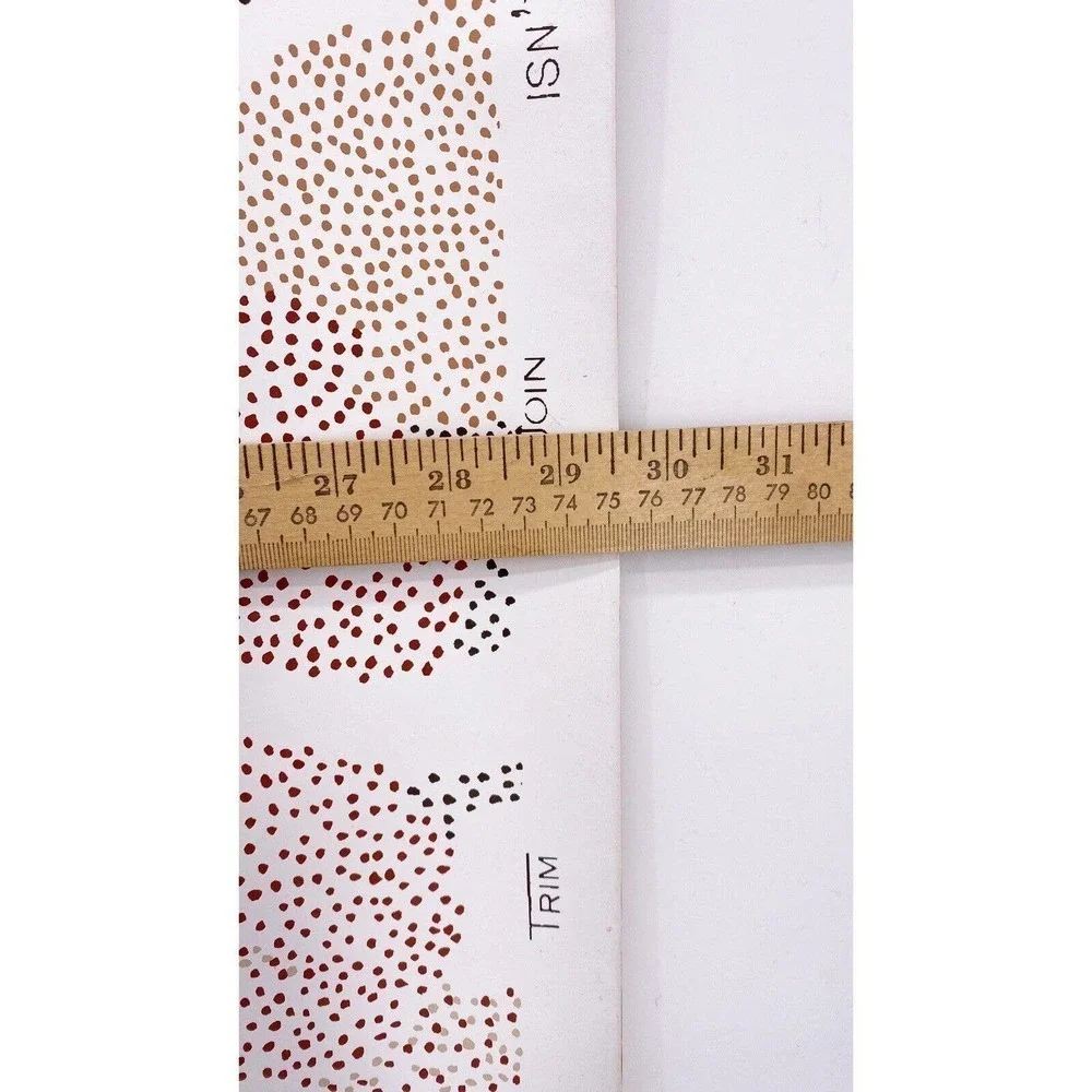 Vintage First Editions Wallpaper 29" x 58" 1 Roll Panel MCM Floral Romantic 70s - Picture 6 of 6